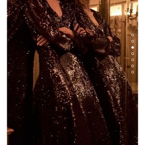 Zara Limited Edition sequin dress XS